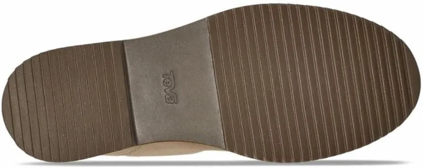 Teva Women's Midform Chelsea Comfortable Water-Resistant Flat Platform Leather Boots