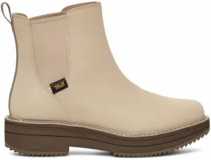 Teva Women's Midform Chelsea Comfortable Water-Resistant Flat Platform Leather Boots