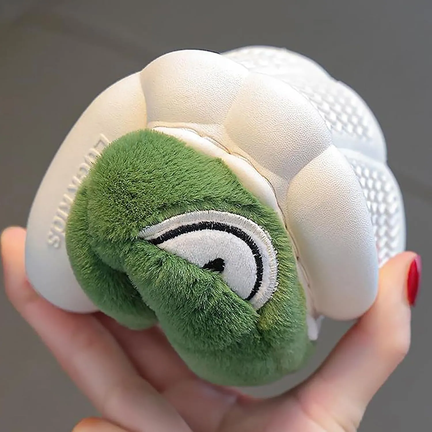 Thick Fuzzy Slippers For Boys Baby Toddler Dinosaur Memory Foam Ankle Shoes Winter Soft 𝗖artoon Non Slip House Slipper