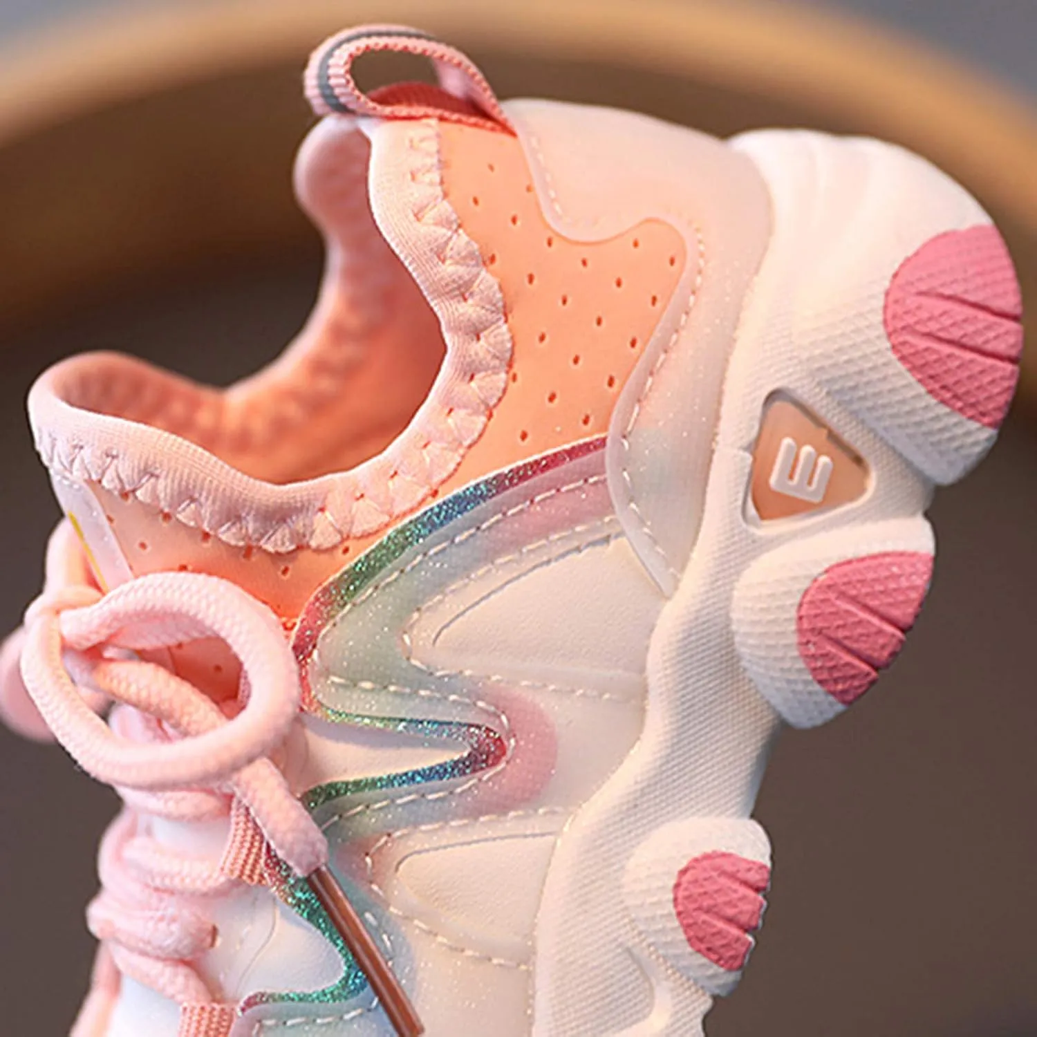Toddler Boys Girls Sneakers Kids Water Proof Leather Shoes Lightweight Anti-Slip Tennis Walking Sock Shoes