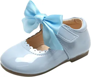 Toddler Mary Jane Shoes Baby Girls Cute Flat Flower Girl Dress Shoes Girl Ballet Flat Party School Shoes Toddler Shoes