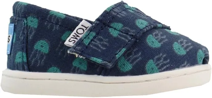 TOMS Toddler Boys Alpargata Slip On Sneakers Shoes Casual - Blue