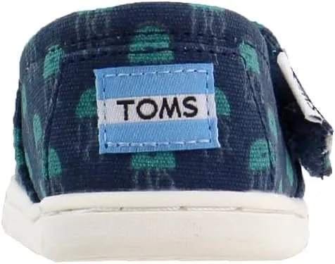 TOMS Toddler Boys Alpargata Slip On Sneakers Shoes Casual - Blue