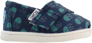 TOMS Toddler Boys Alpargata Slip On Sneakers Shoes Casual - Blue