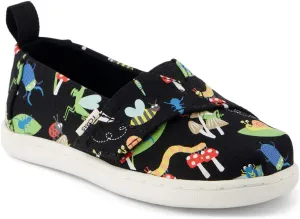 TOMS Toddler Girls Alpargata Slip On Sneakers Shoes
