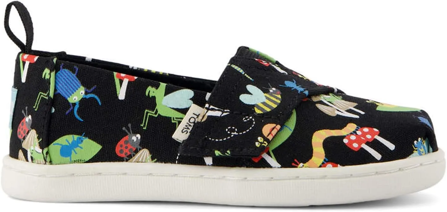 TOMS Toddler Girls Alpargata Slip On Sneakers Shoes