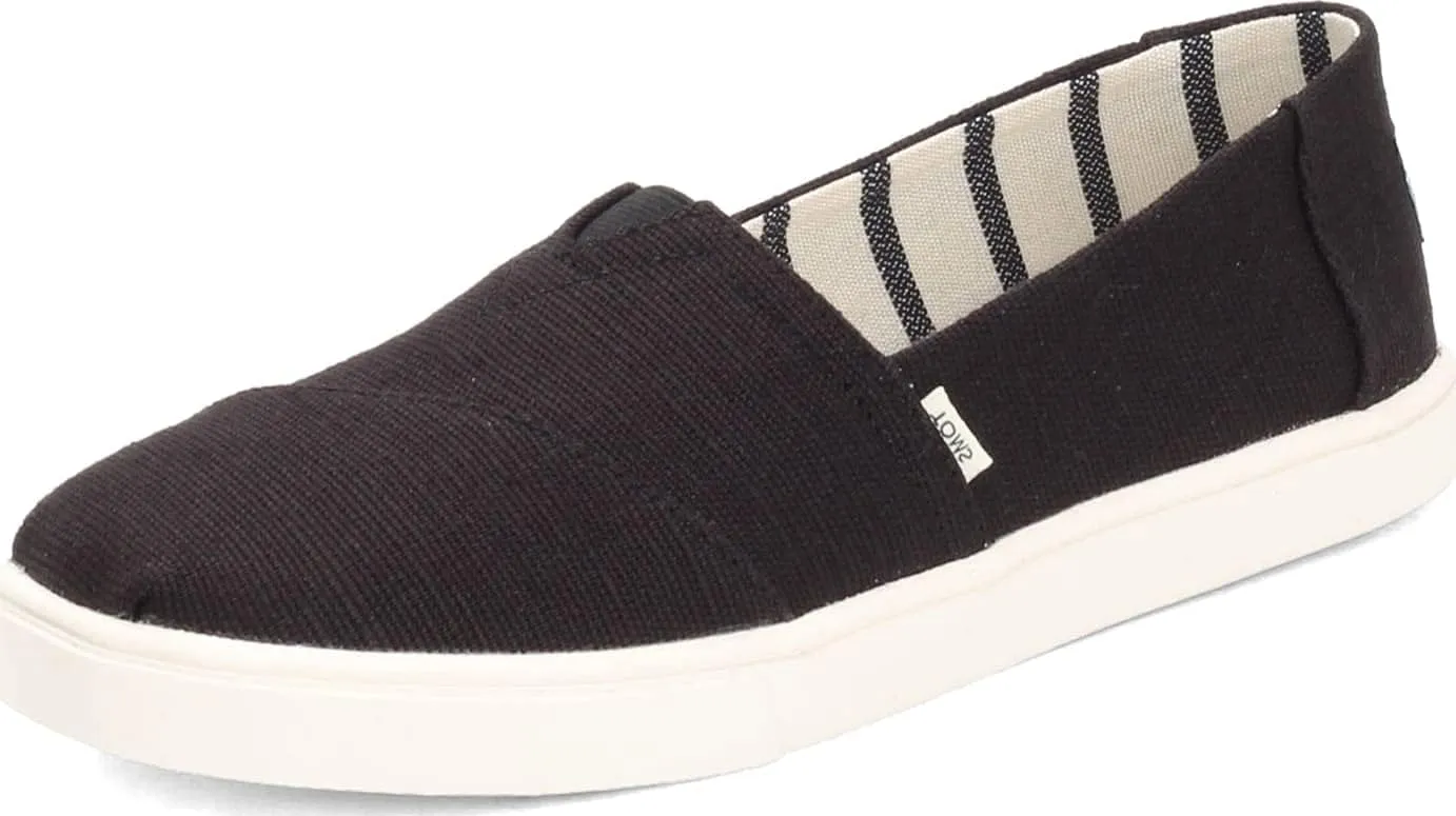TOMS Womens Alpargata Cupsole Slip On Sneakers Shoes Casual - Blue