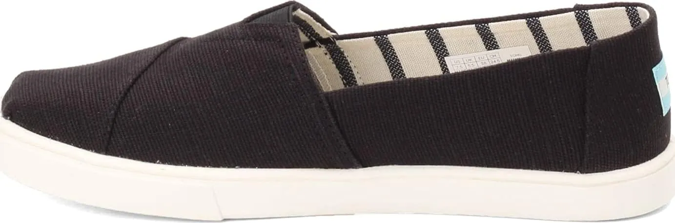 TOMS Womens Alpargata Cupsole Slip On Sneakers Shoes Casual - Blue