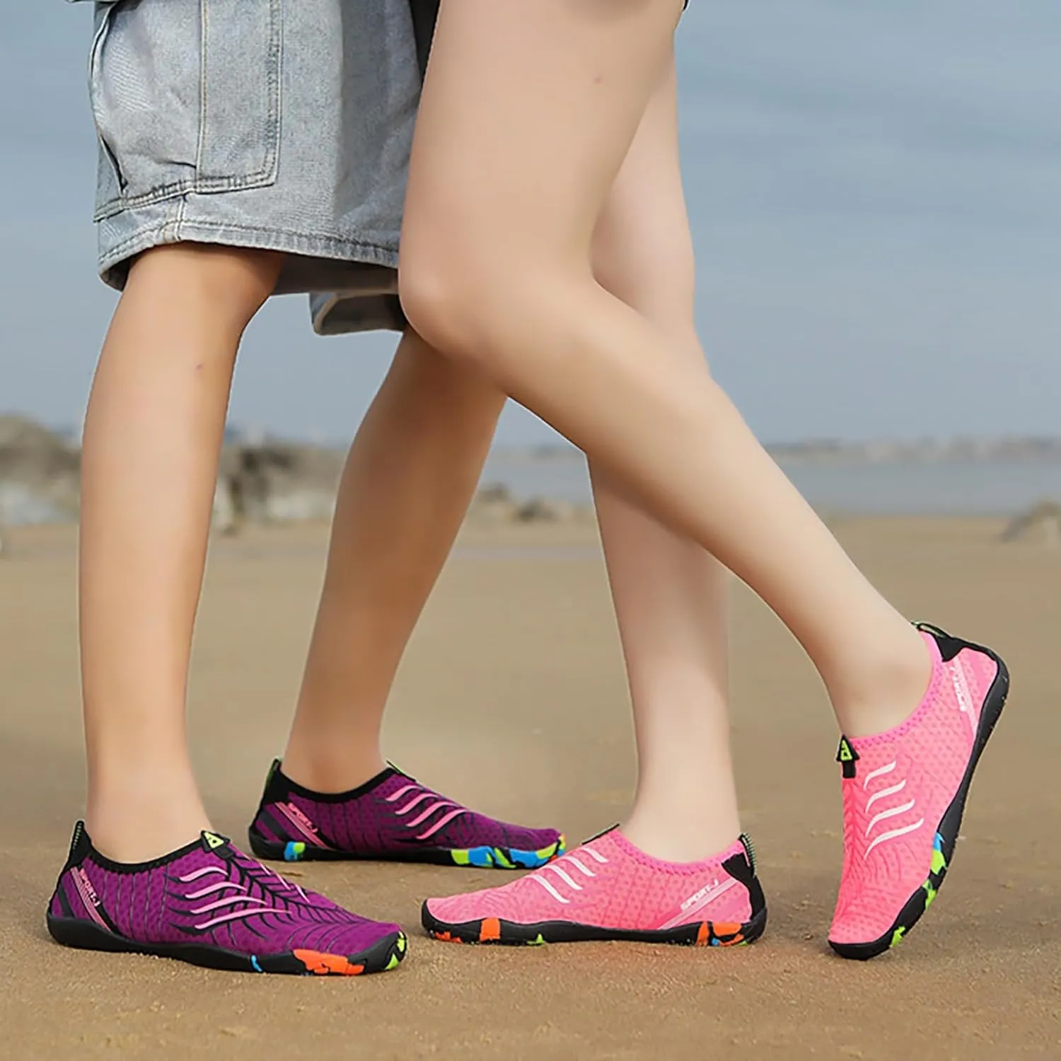 Water Shoes Barefoot Quick Dry Aqua for Women Men Beach Swim Pool Surf Yoga Hiking Kayaking Lightweight Non Slip Outdoor Sports