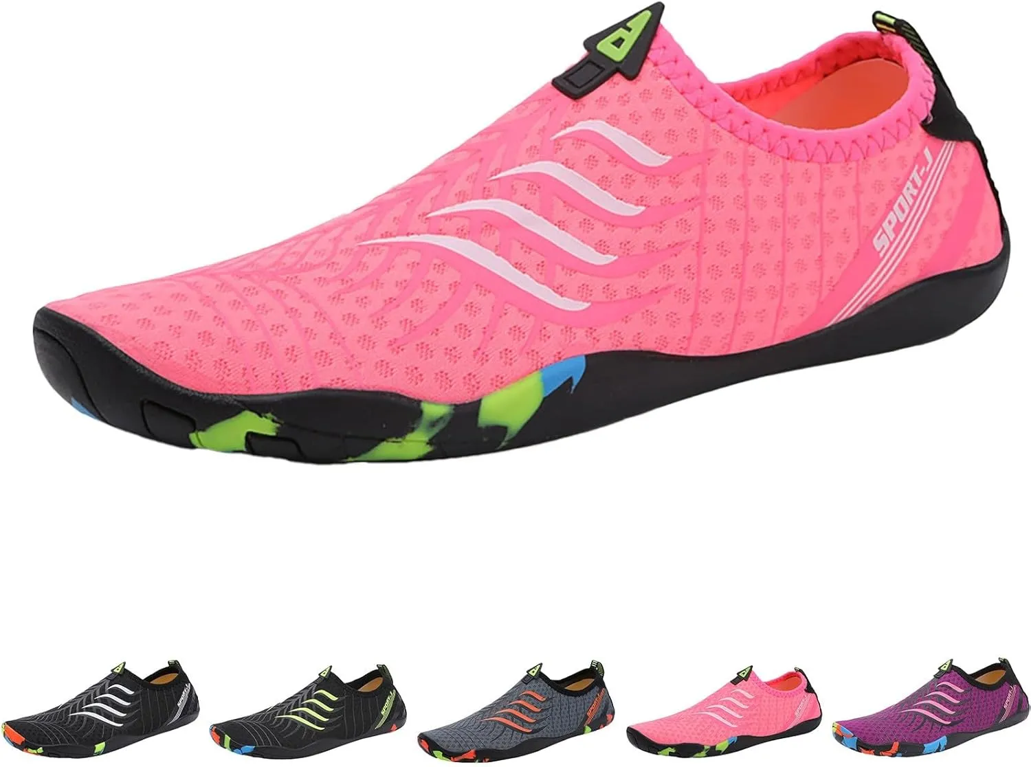 Water Shoes Barefoot Quick Dry Aqua for Women Men Beach Swim Pool Surf Yoga Hiking Kayaking Lightweight Non Slip Outdoor Sports