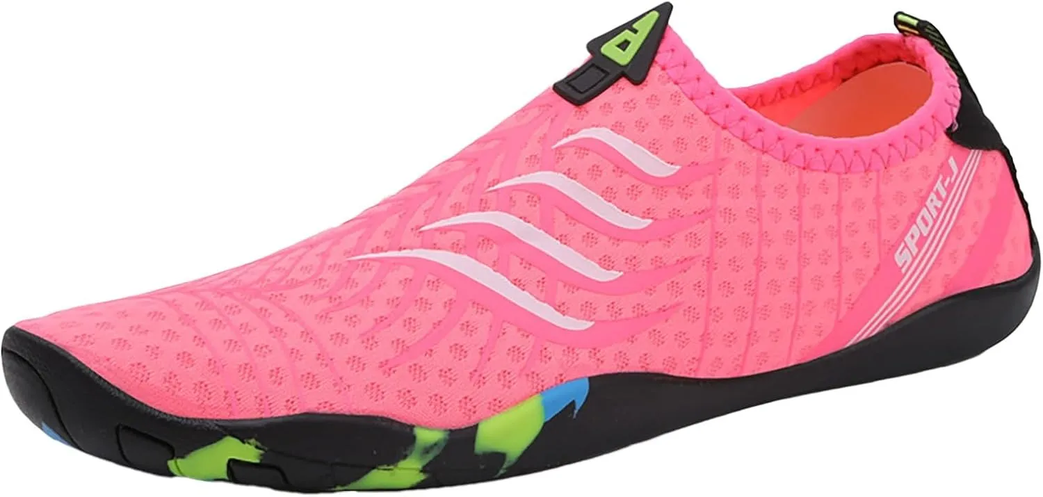 Water Shoes Barefoot Quick Dry Aqua for Women Men Beach Swim Pool Surf Yoga Hiking Kayaking Lightweight Non Slip Outdoor Sports