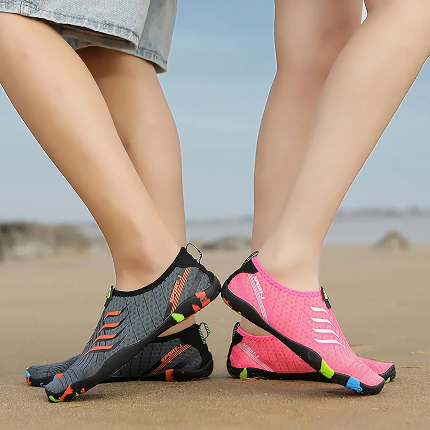 Water Shoes Barefoot Quick Dry Aqua for Women Men Beach Swim Pool Surf Yoga Hiking Kayaking Lightweight Non Slip Outdoor Sports