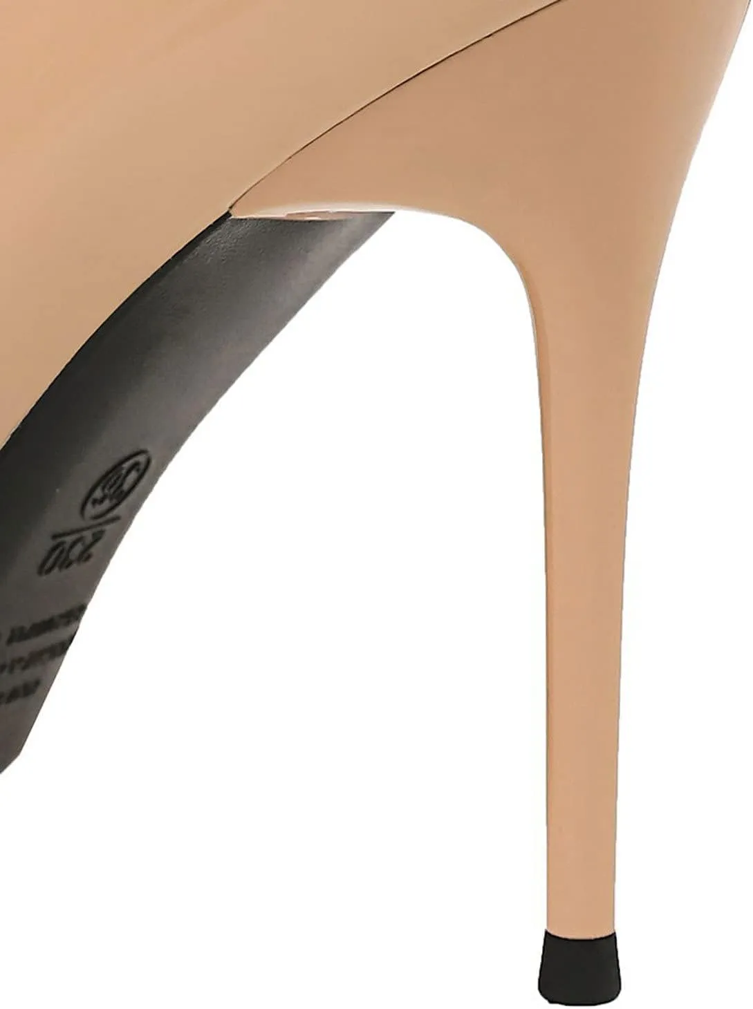 WENJIAZHIZHI Womens Closed Toe Stiletto High Heels Wedding Dress Pumps Shoes for Women Dressy Sexy Casual Slip Ons