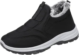 Winter Boots Women Wide Width Slip On Snow Boots Ladies for Women Boot with Comfort Barefoot Shoes Grounded Footwear Hiking Fall Boots for Women 2024 Men's Snow Booties