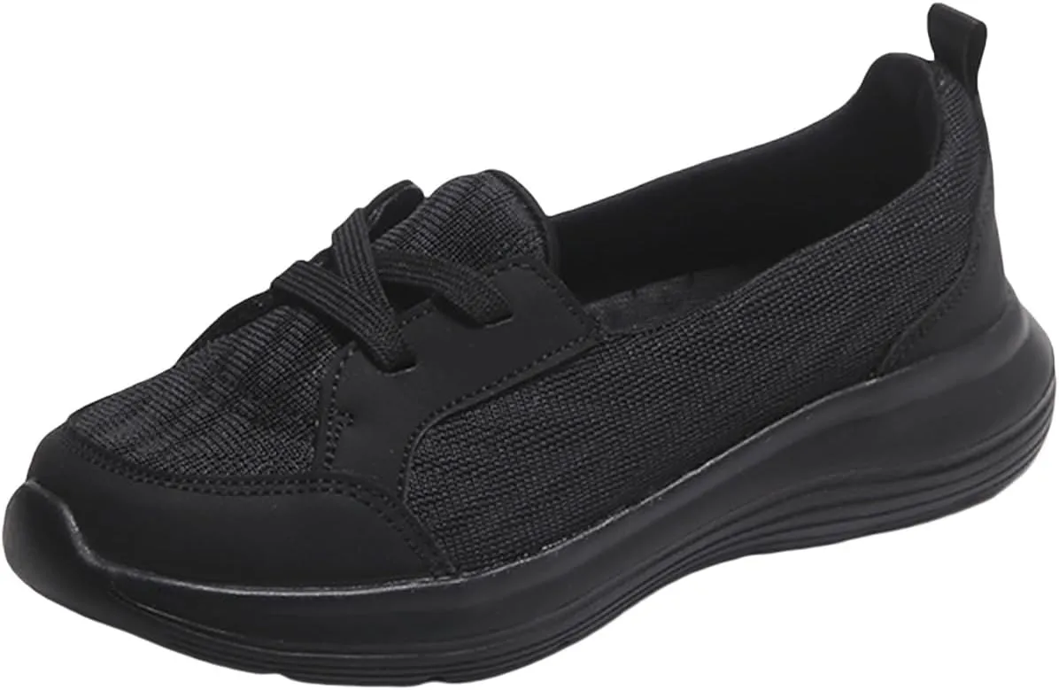 Women Comfy Orthopedic Walking Shoes 2025 New Breathable Slip On Arch Support Non-Slip Sneakers Loafers Flats Comfort Wide Width Fit Slip-Ins Boat Shoes on Casual Soft Sole Low Top