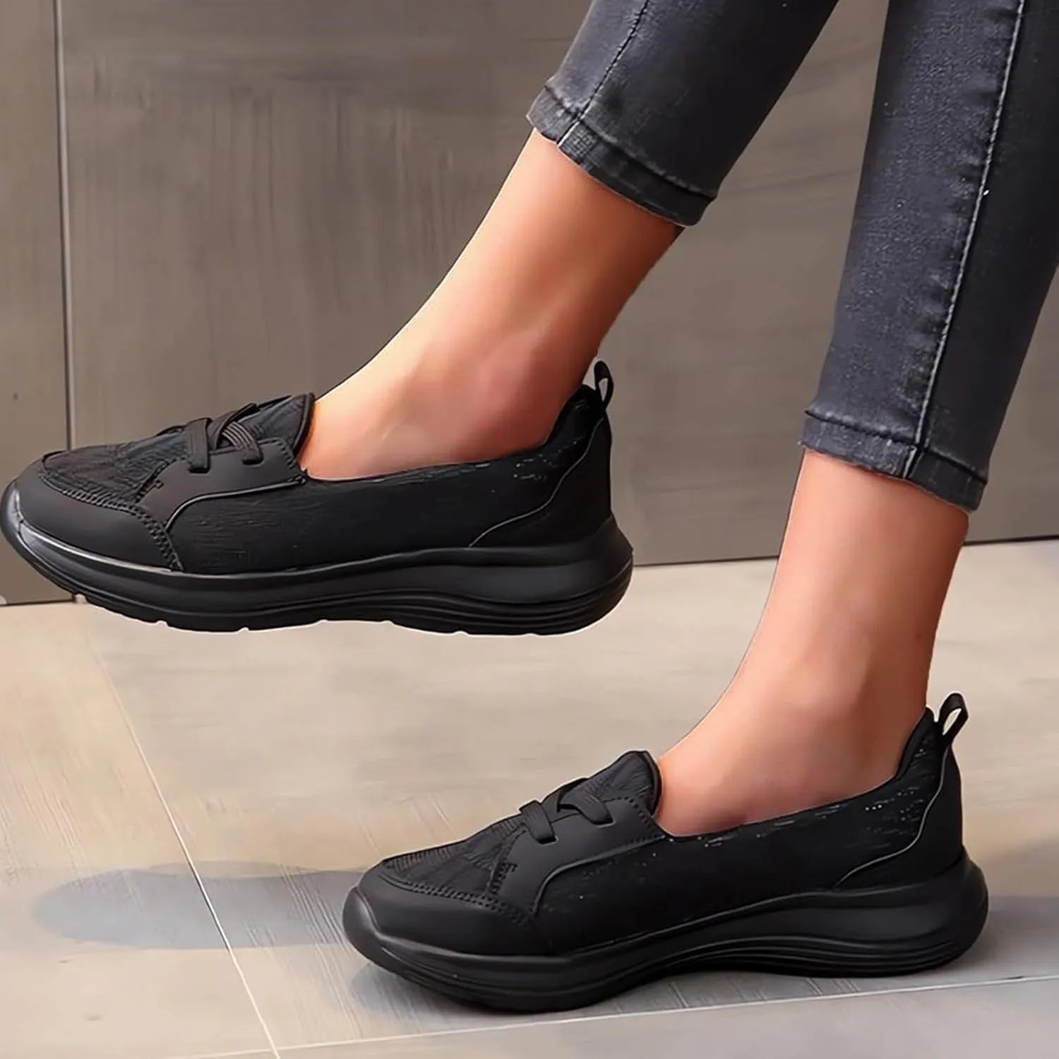 Women Comfy Orthopedic Walking Shoes 2025 New Breathable Slip On Arch Support Non-Slip Sneakers Loafers Flats Comfort Wide Width Fit Slip-Ins Boat Shoes on Casual Soft Sole Low Top