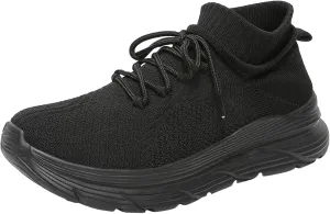 Women Walking Shoes Sock Sneakers Slip-On Breath Tennis Shoes Womens Mesh Breathable Ladies Shoes Casual Walking Sneakers Brown Tennis Shoe Loafers Dress Shoe