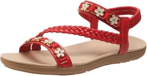 Women's Bohemian Weave Fashion Beach Sandals Woman Summer Sandals