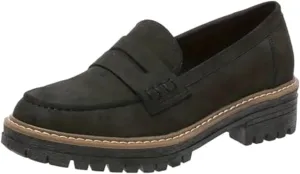 Womens Loafers Shoes Platform Chunky Penny Loafer Casual Comfortable Slip On Shoes Fashion Business Work Shoes