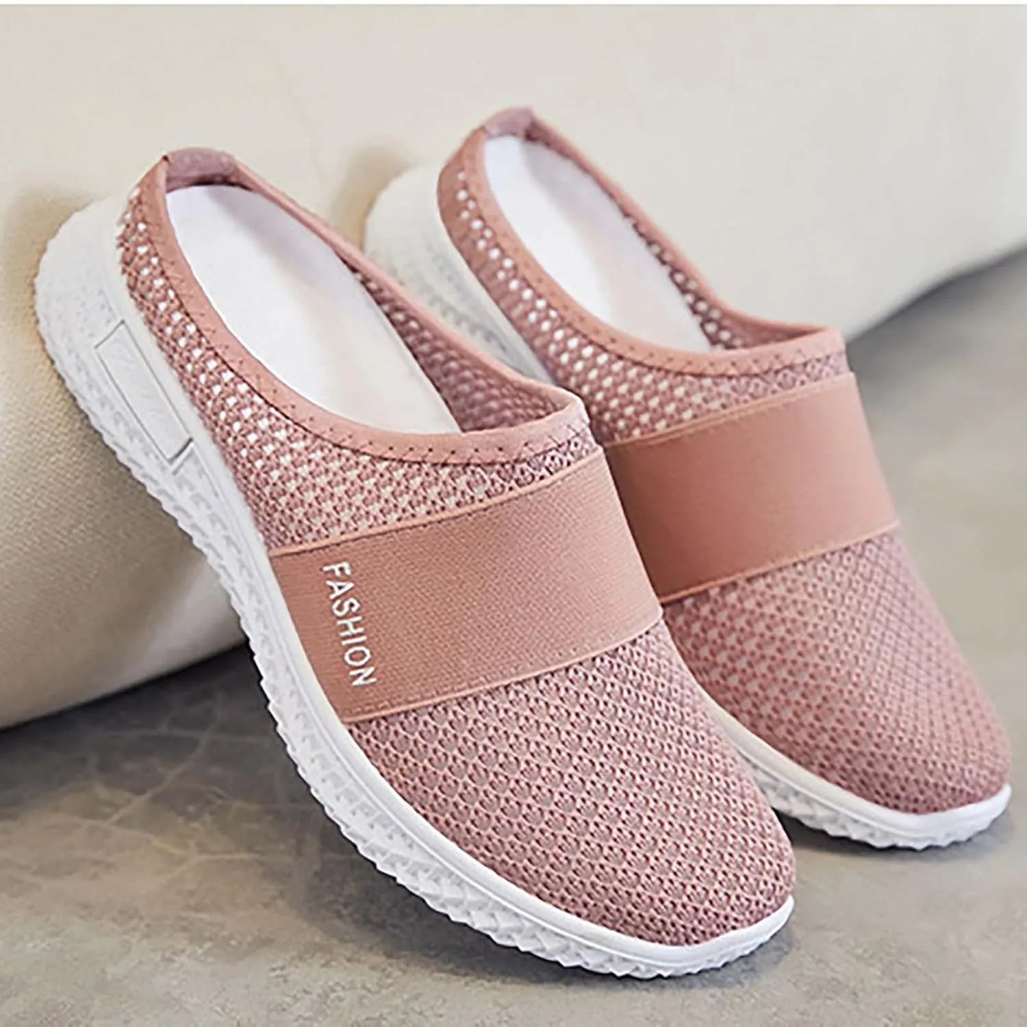 Women's Slip-on Mule Sneakers Lightweight Mens Tennis Shoes Loafers Casual Dress Shoes Black Platform Sneaker Brown Tennis Shoe Loafers Casual Slip On