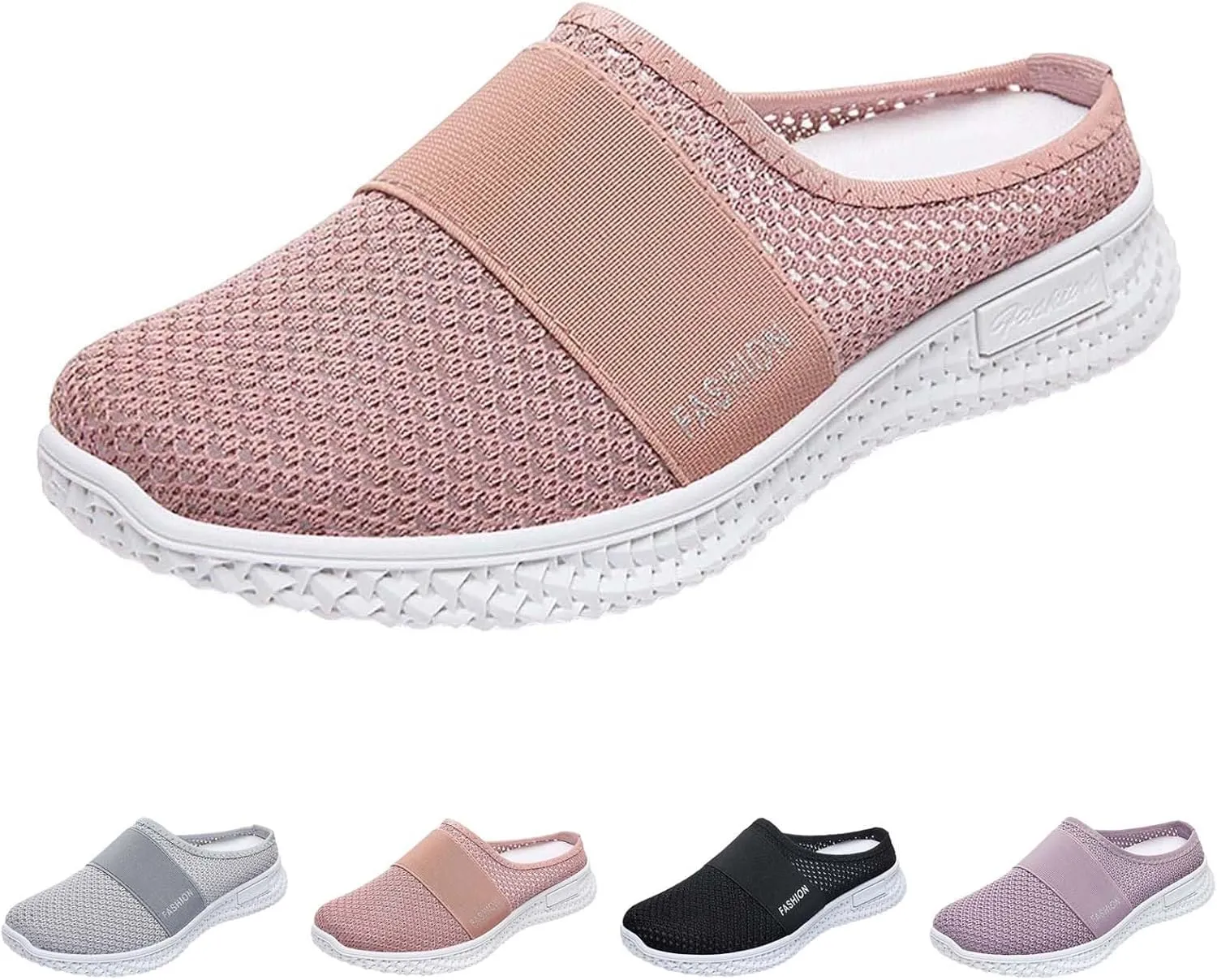 Women's Slip-on Mule Sneakers Lightweight Mens Tennis Shoes Loafers Casual Dress Shoes Black Platform Sneaker Brown Tennis Shoe Loafers Casual Slip On
