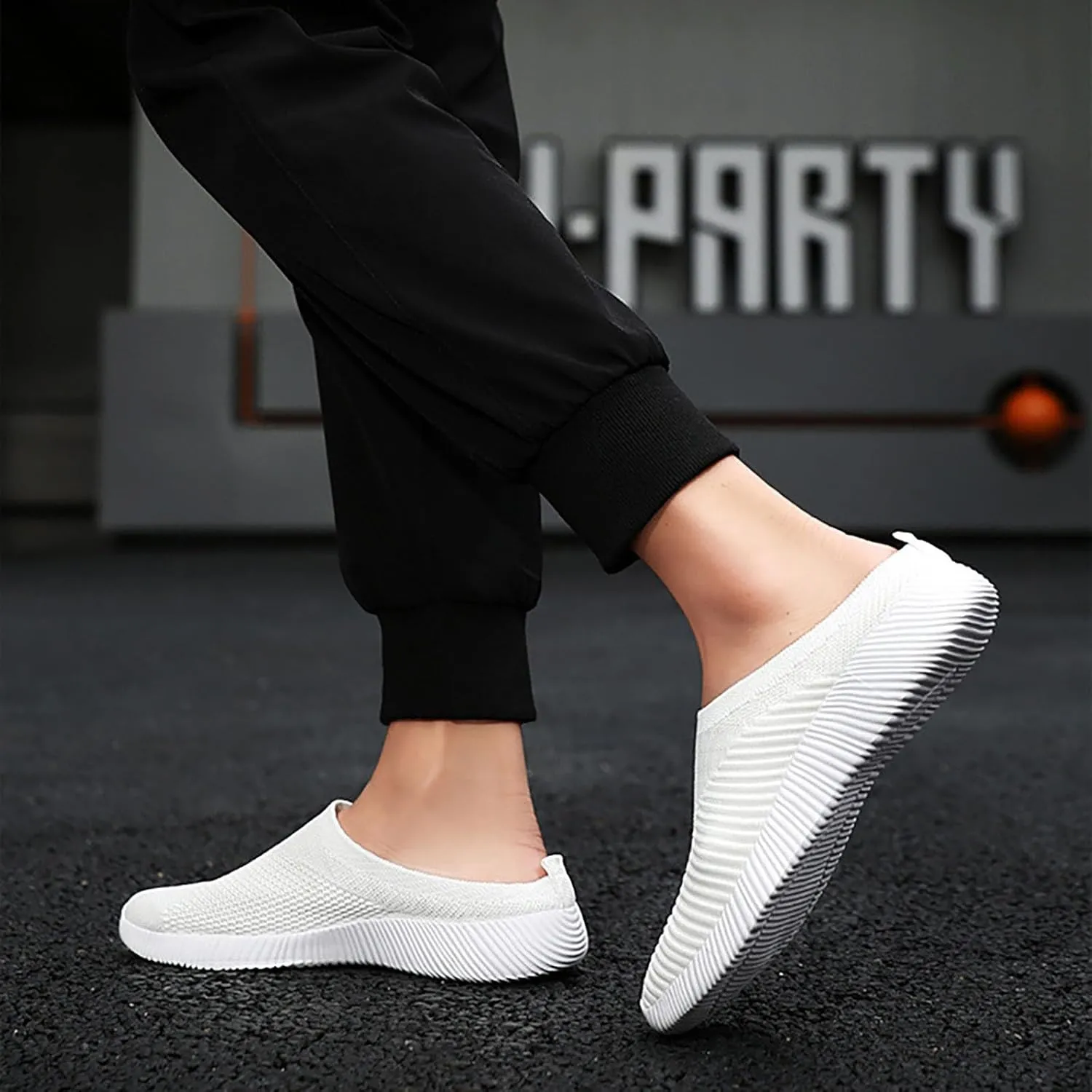 Women's Slip-On Orthopedic Arch Support Backless Non Slip Work Shoes Women Comfortable Men Shoes Casual Men Shoes Sneakers Brown Tennis Shoe Cross Trainer Shoe