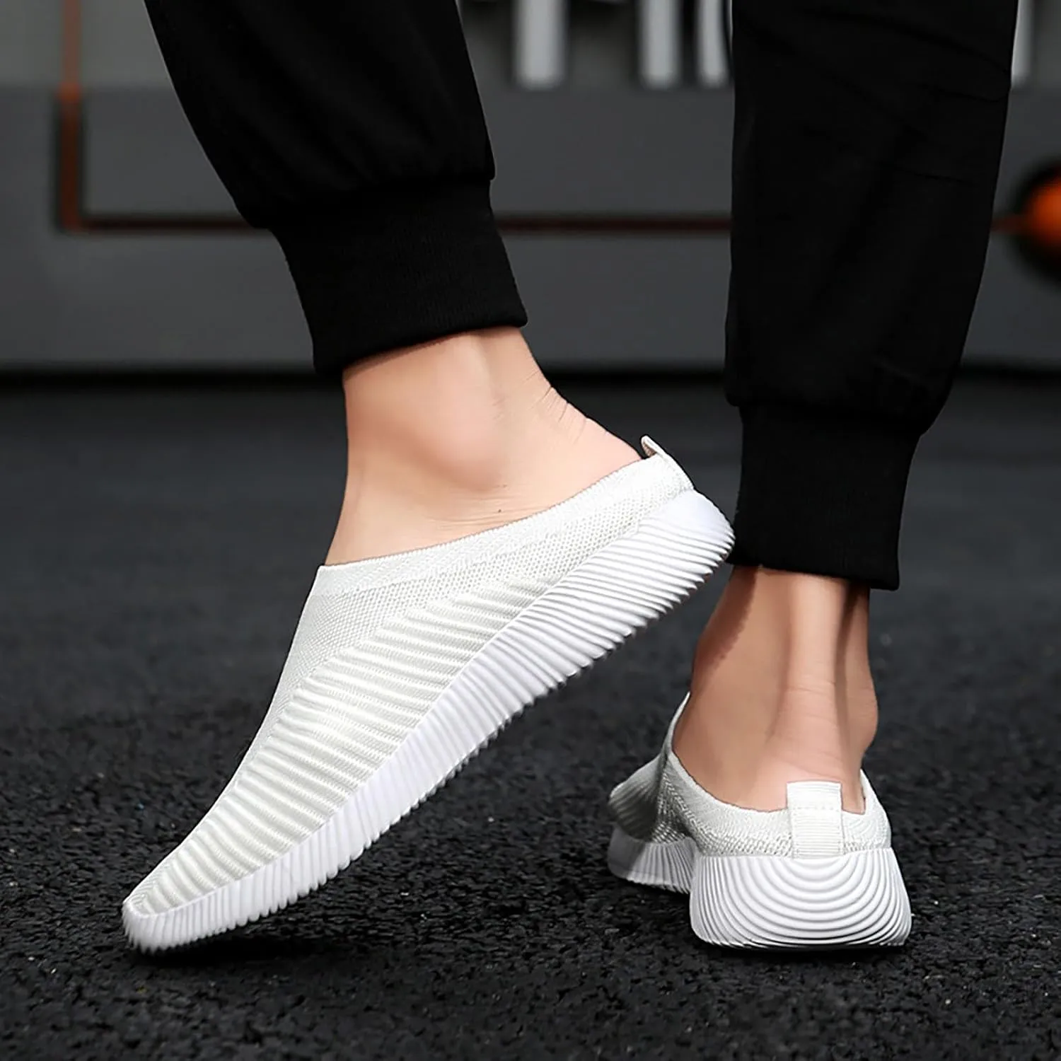 Women's Slip-On Orthopedic Arch Support Backless Non Slip Work Shoes Women Comfortable Men Shoes Casual Men Shoes Sneakers Brown Tennis Shoe Cross Trainer Shoe