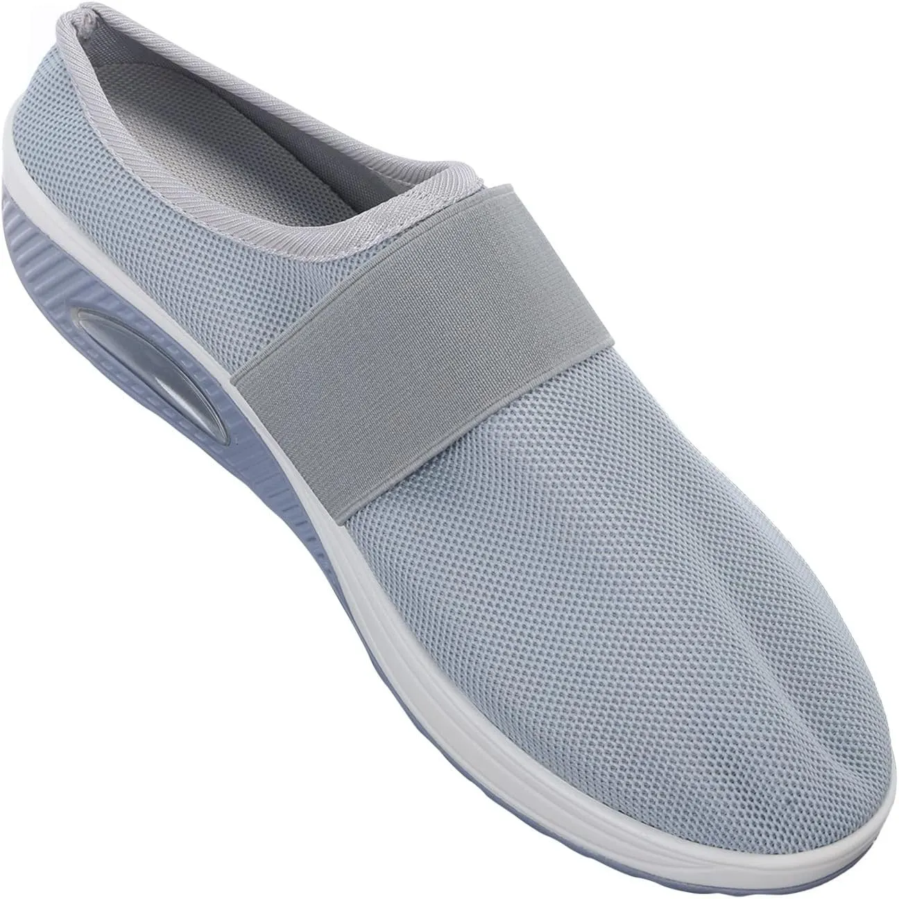 Womens Summer Breathable Mesh Slippers Mens Casual Shoes Walking Men's Casual Dress Shoes Men's Fashion Sneakers White Tennis Shoe Loafers Casual Slip On