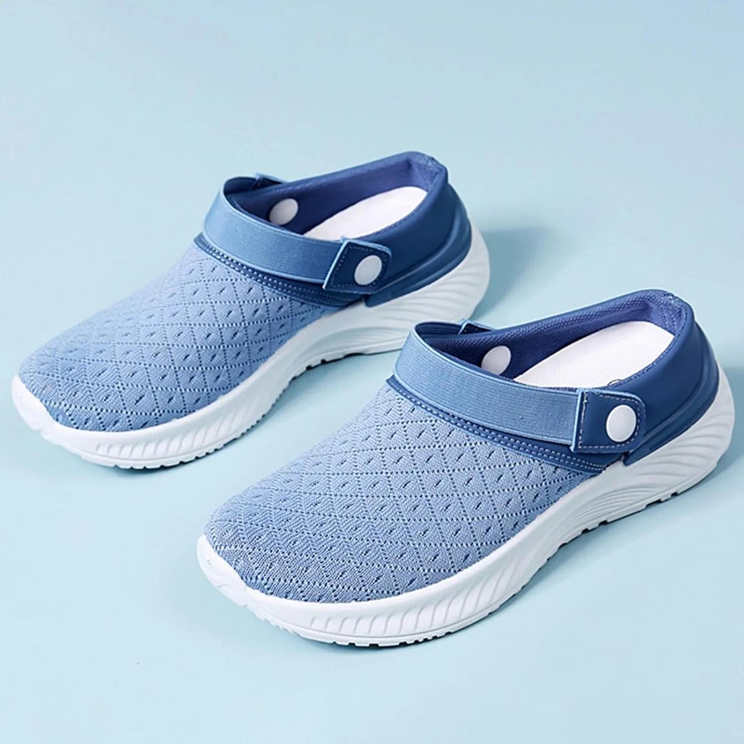 Womens Summer Breathable Mesh Slippers Walking Shoes Women Cute Woman Shoes Casual Women's Fashion Sneakers Red Tennis Shoe Loafers Casual Slip On