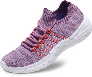 Women's Walking Shoes Tennis Athletic Sport Lightweight Slip on Sneakers